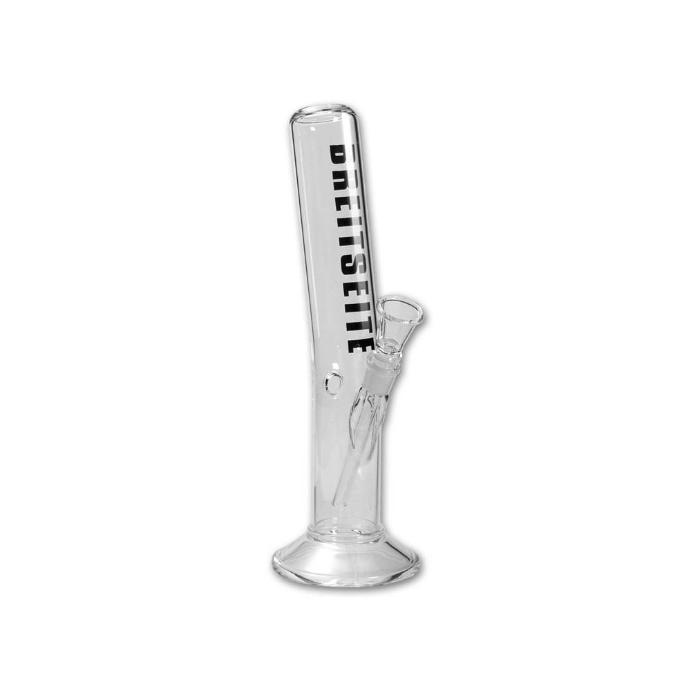 Breitseite Zylinderbong gebogen - H 400mm Ø 55mm NS 19