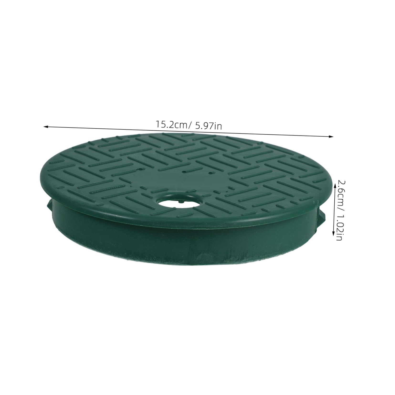 BESPORTBLE 4Pcs Outdoor Sprinkler Box Cover for Irrigation Control Round Valve Box Lid Durable Reinforced Easy Installation Protects Against Debris User Friendly Access
