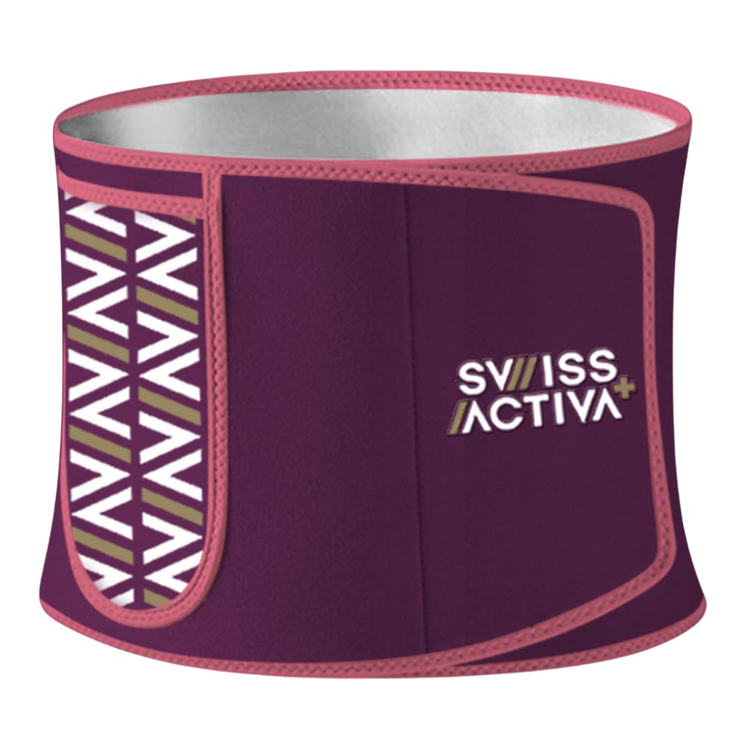 Swiss Activa+ XL Waist Trimmer pour Femmes - Sculpt Touch : Ceinture de Taille de Première Qualité pour Un Maintien Confortable et Un Soutien Optimal.