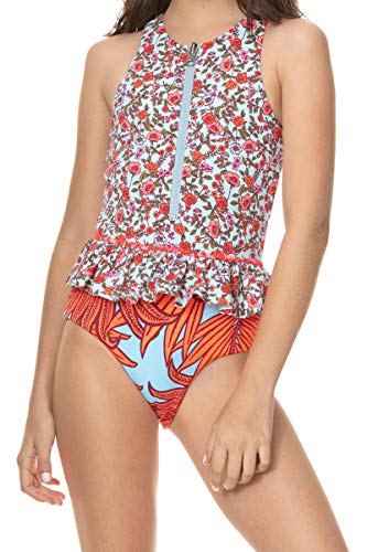 Maaji Girls' Standard Swimwear, Orange, 04