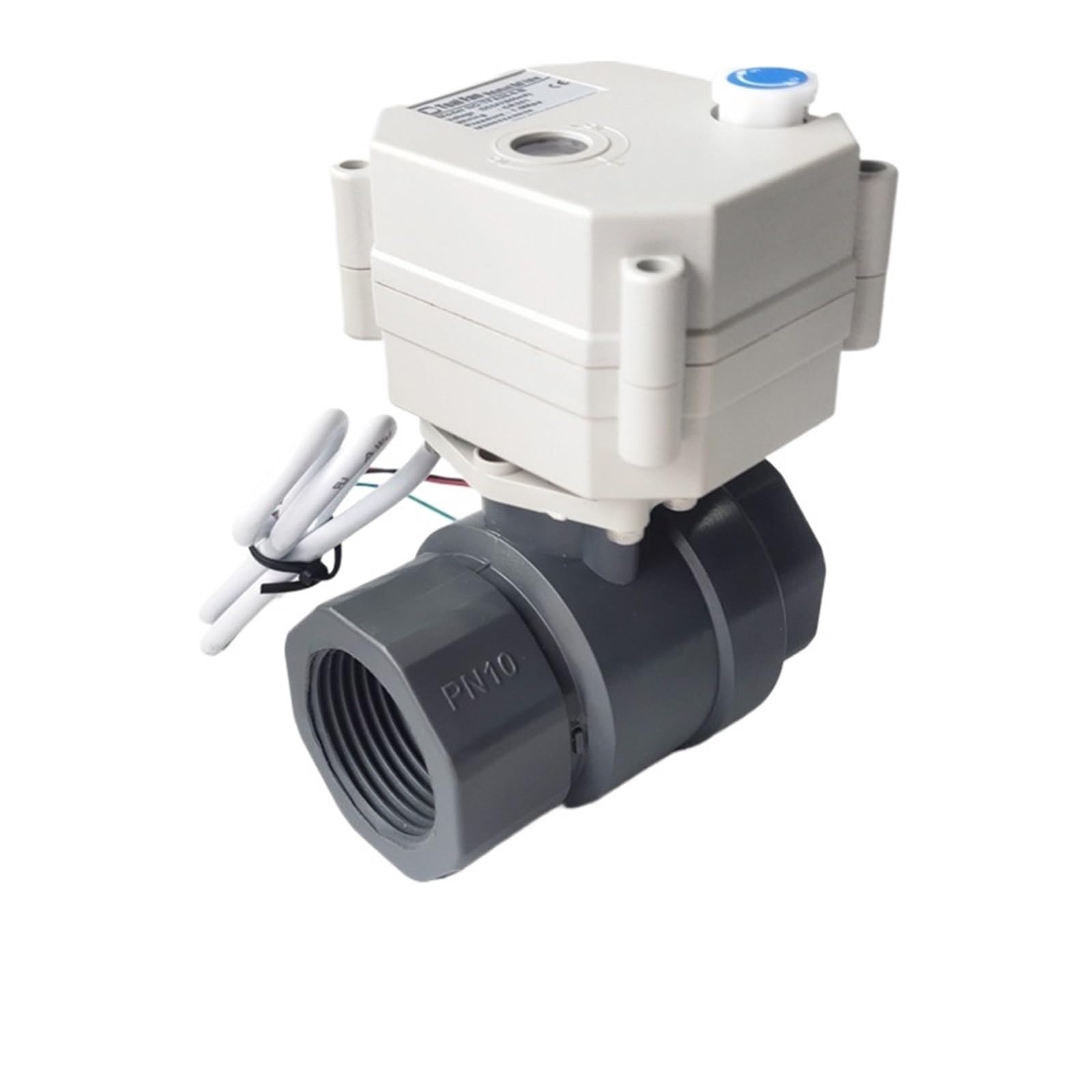 Mini vanne électrique DN25 1 pouce motorisée CR202 BSP pour réserve d'eau