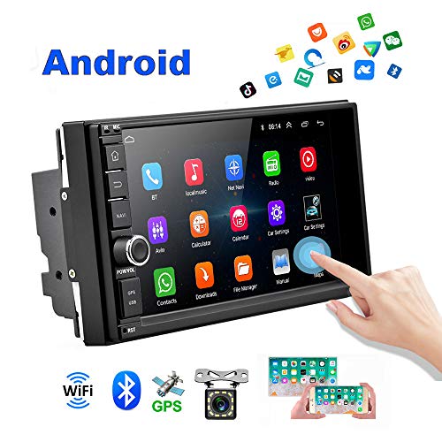 Android Car Radio Double Din Car Stereo with GPS 1080P 7 inch Touch