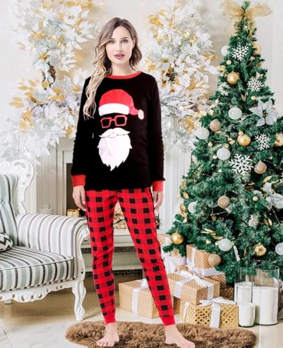 Demifill Family Matching Christmas Holiday Pajamas Mens Pjs Womens Clothes Party Sleepwear4