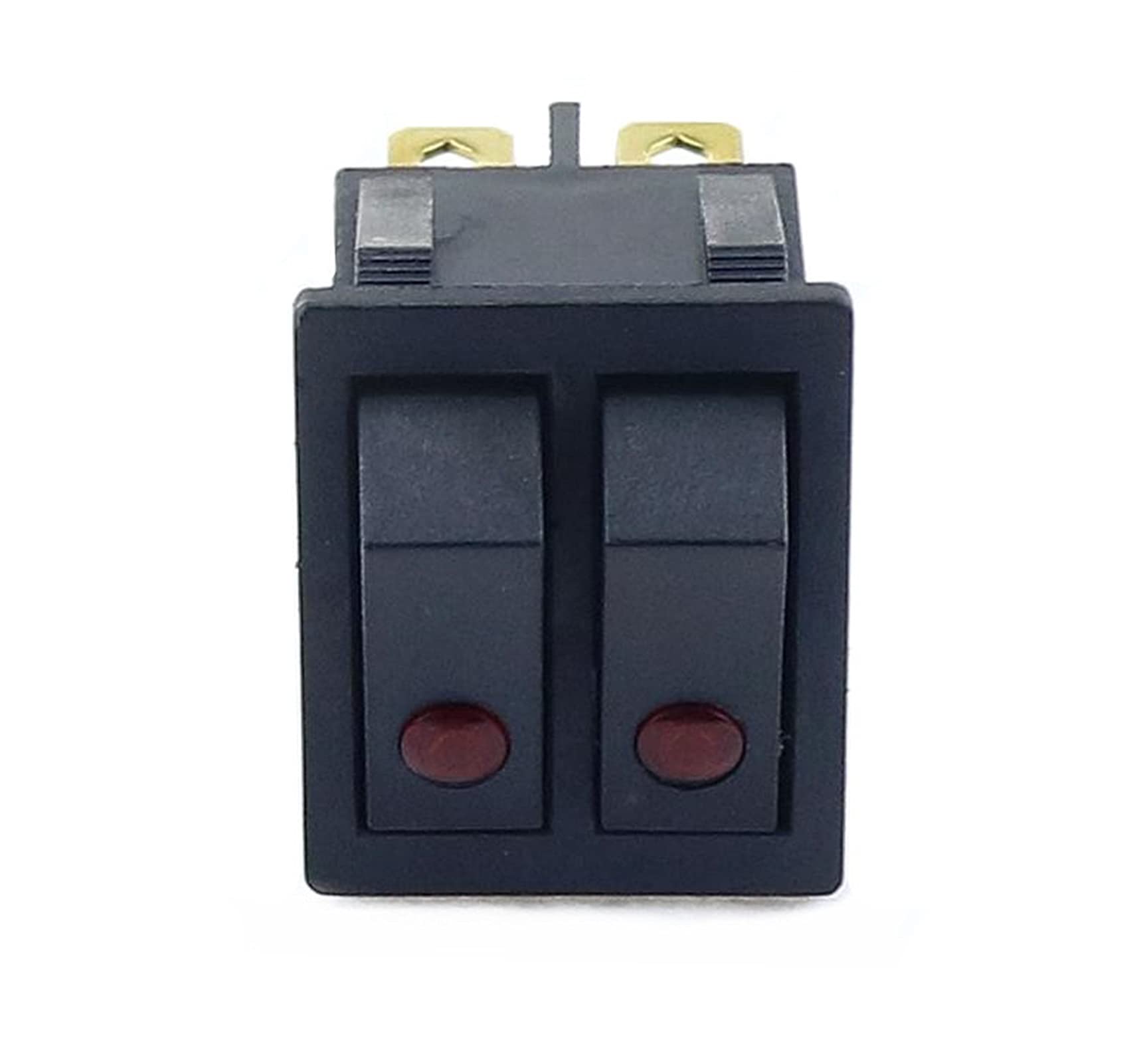 BHOLSA KCD3-201 6pin On/Off 31.5 * 26mm 15A 20A/125V/250V Twin cat Eye Ship Hull Switch