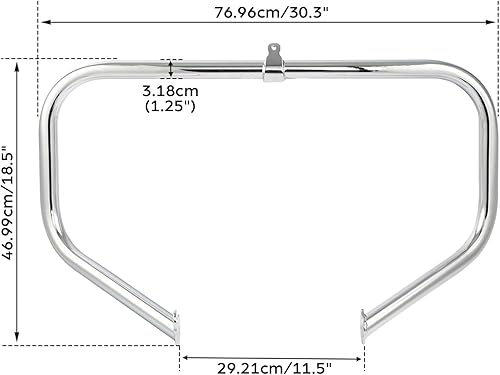Miniatura 10 de TCMT Carenado inferior ventilado para Harley Touring Road King Street Glide Road Glide Electra Glide 2014-2023 CVO Limited FLHTKSE 2018-2020