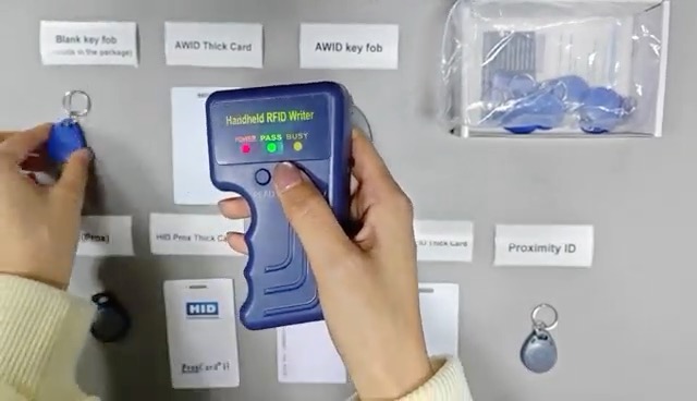 Amazon.com: Blue Portable Handheld Copier, 125KHz Handheld RFID