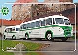 Oltimer Blechschilder Busse Sammeledition / Oldtimer des Ostens / DDR ca. 20x30cm (Nr. 19 - IFA H6 B)