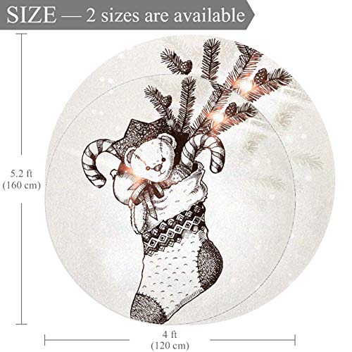 Tapis de Noël doux et ours polaire pour chambre d'enfant - 3