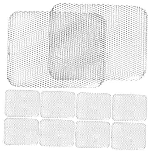 Milisten 10pièces Barbecue Jetables Aluminium Revêtements pour Barbecue Extérieur Plateaux Usage Unique