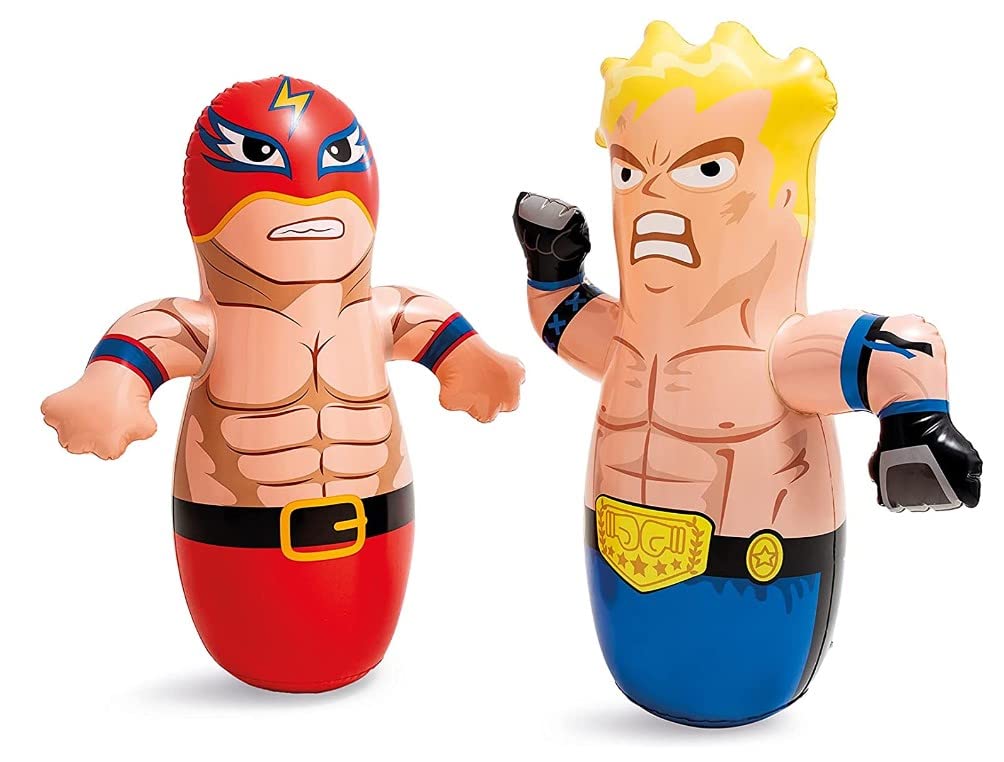 PGT STORE Hit Me 3D Inflatable Bop Bag Wrestler For Kids