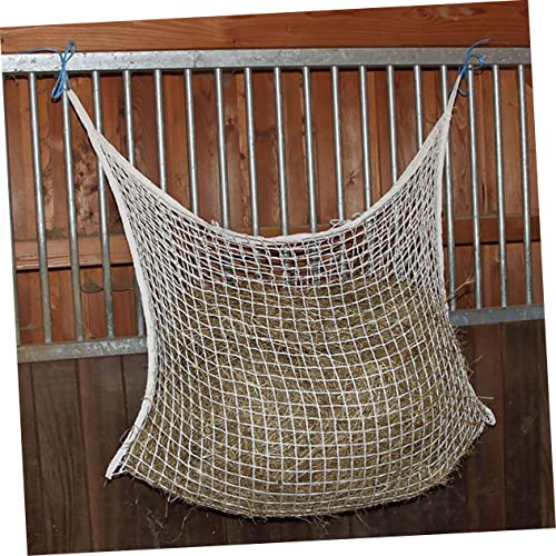 Yardwe 3Pcs Outdoor Hat Rabbit Hay Mesh Organizer Bags Horse Feeder Bag Livestock Hay Feeder Outdoor Horse Food Bag Horse Feeding Net Woven Storage Pouch Hat Storage Bag Storage Bags Goat #TOP2