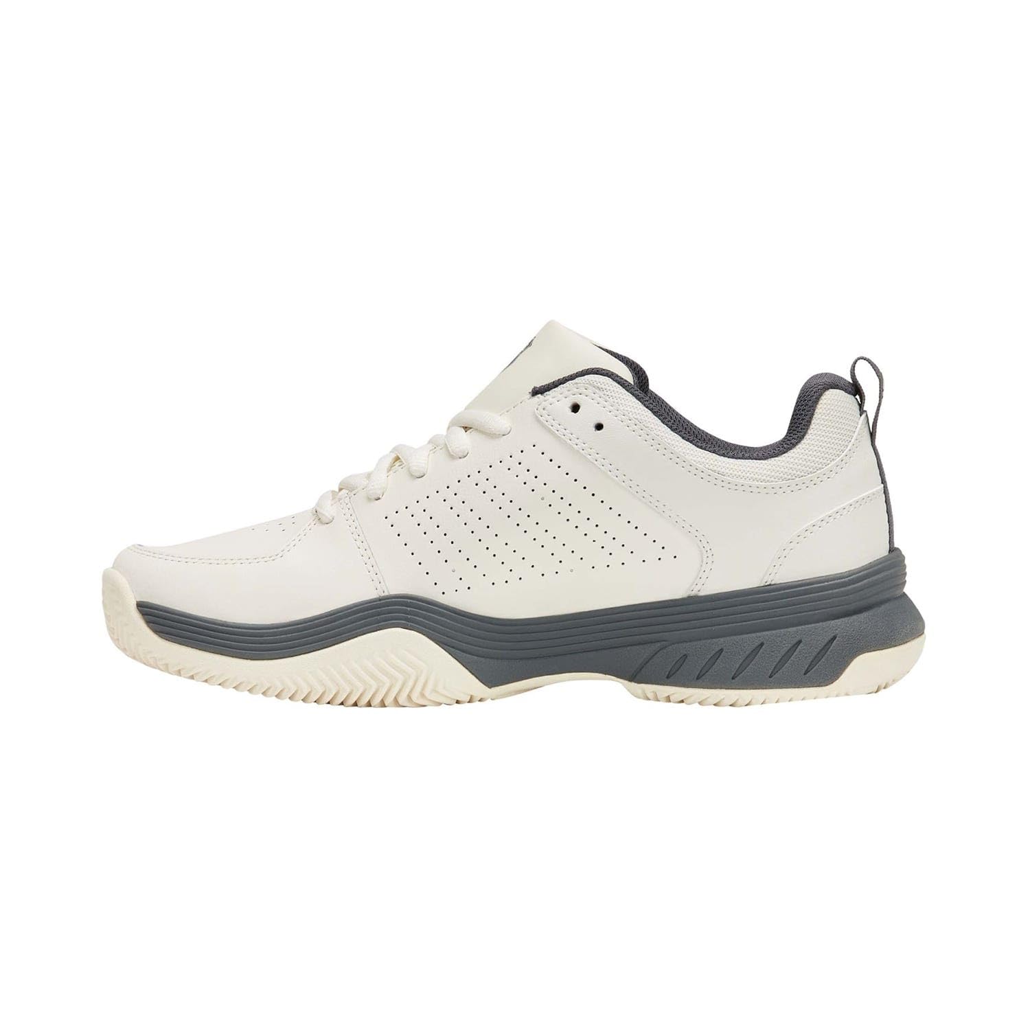 K-Swiss Tennis Court Express 2 Clay Scarpe da Tennis da Uomo Egret/Turbulence 42.5