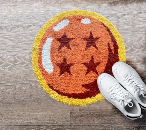 Tapete naranja decorativo 75 cm miniatura 6