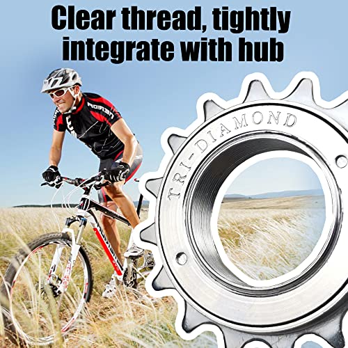 Weerock Bike Single Speed Freewheel 16T,One Speed Bicycle Freewheel #TOP3
