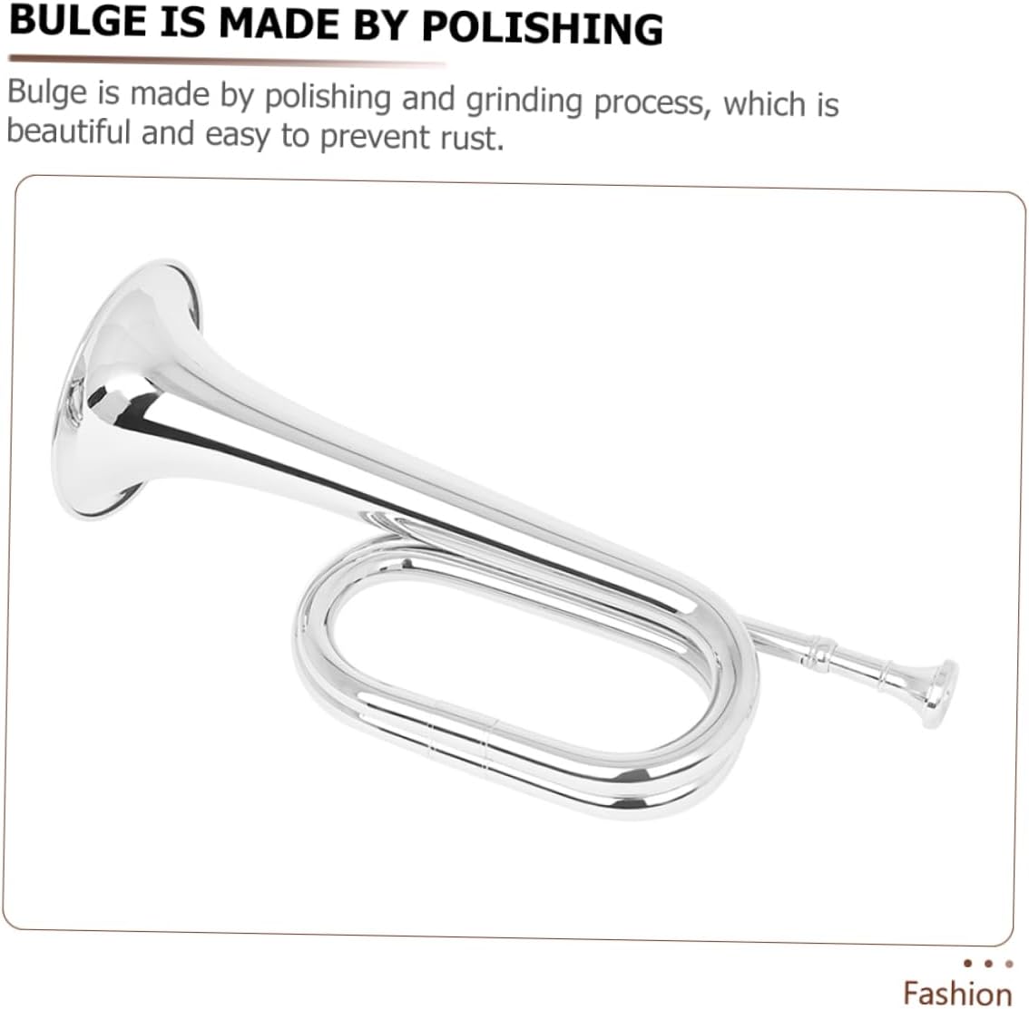 Vaguelly Beginner Bugle Band Trumpet Musical Instrument Horn Beautiful Sound Professional Craftsmanship