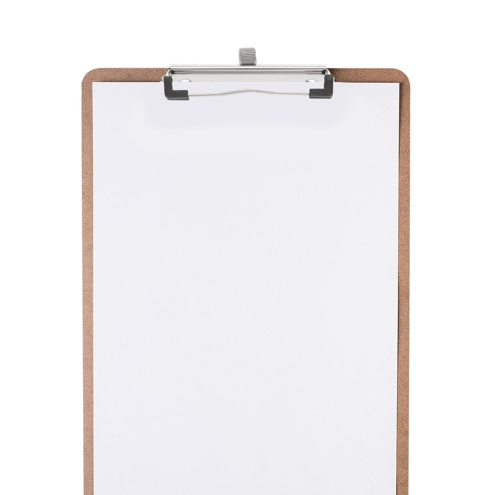 Yardwe Clip per Appunti in Metallo Argento 5 Pezzi, Porta Penne Integrato, Resistente e Multifunzionale per Ufficio e Casa, Design Minimalista ed Elegante