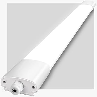 Feuchtraumleuchte LED 120CM, 36W 4000LM LED Deckenleuchte 4000K Neutralweiß, Lampe Feuchtraumlampe IP65, Röhre 120CM als Wannenleuchte, Schlafzimmerlampe, Badezimmer Lampe, Garagenlampe