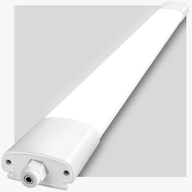 IEGLED IP65 LED Feuchtraumleuchte 120cm 36W 4000LM für Badezimmer & Garage