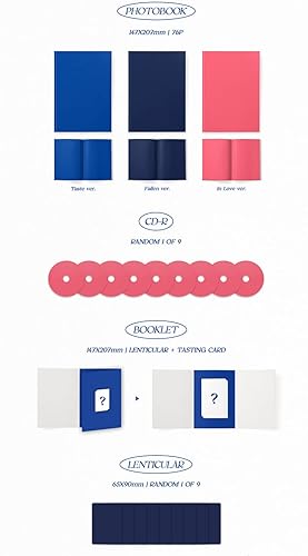 Miniatura 3 de JYP Ent. Twice - Álbum Taste of Love+Juego de tarjetas de fotos adicionales (Fallen ver.), JYPK 1231