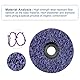 SALI 125mm CSD Scheibe Schleifscheiben für Winkelschleifer 5 Stück Reinigungsscheibe Set Grobreinigungsscheibe Schleif Scheibe Nylongewebescheibe Clean Strip Disc, Entfernen Sie Farbe Rost, Lila