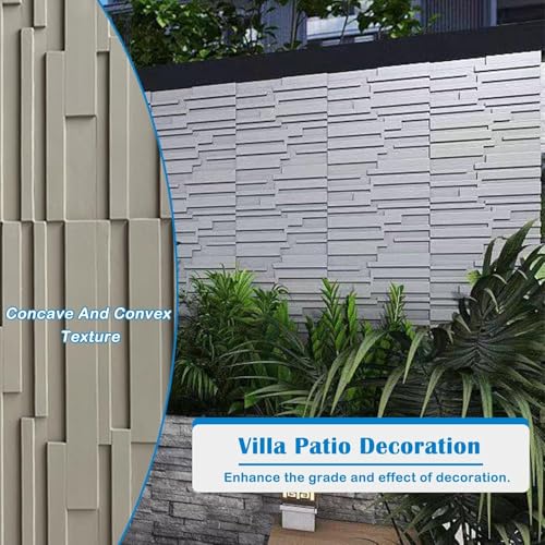 Paneles de pared 3D para renovar paredes dañadas sin obras en el hogar y comercio 6