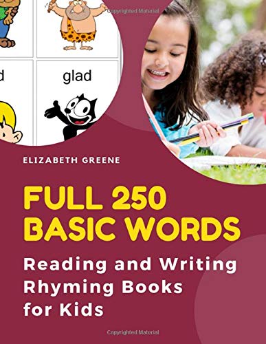 Buy Full 250 Basic Words Reading and Writing Rhyming Books for Kids ...