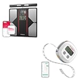 Body Measuring Tape, FITINDEX Smart Scale for Body Weight, Body Composition Analyzer with 8-Electrode