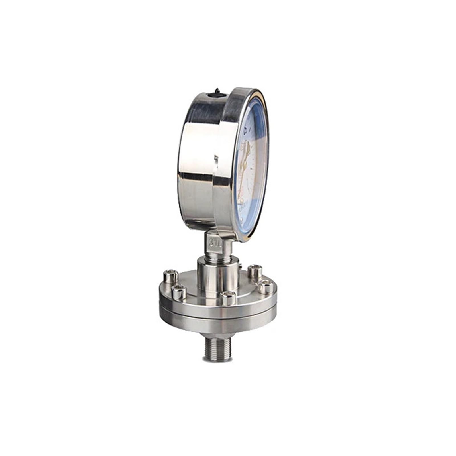 El manómetro de diafragma sellado con 0~40Mpa | Pressure Range 60mm Diameter