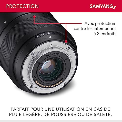 Objectif Hybride Samyang AF 12mm f/2 – Ultra Grand-Angle pour Fuji X - vue 7