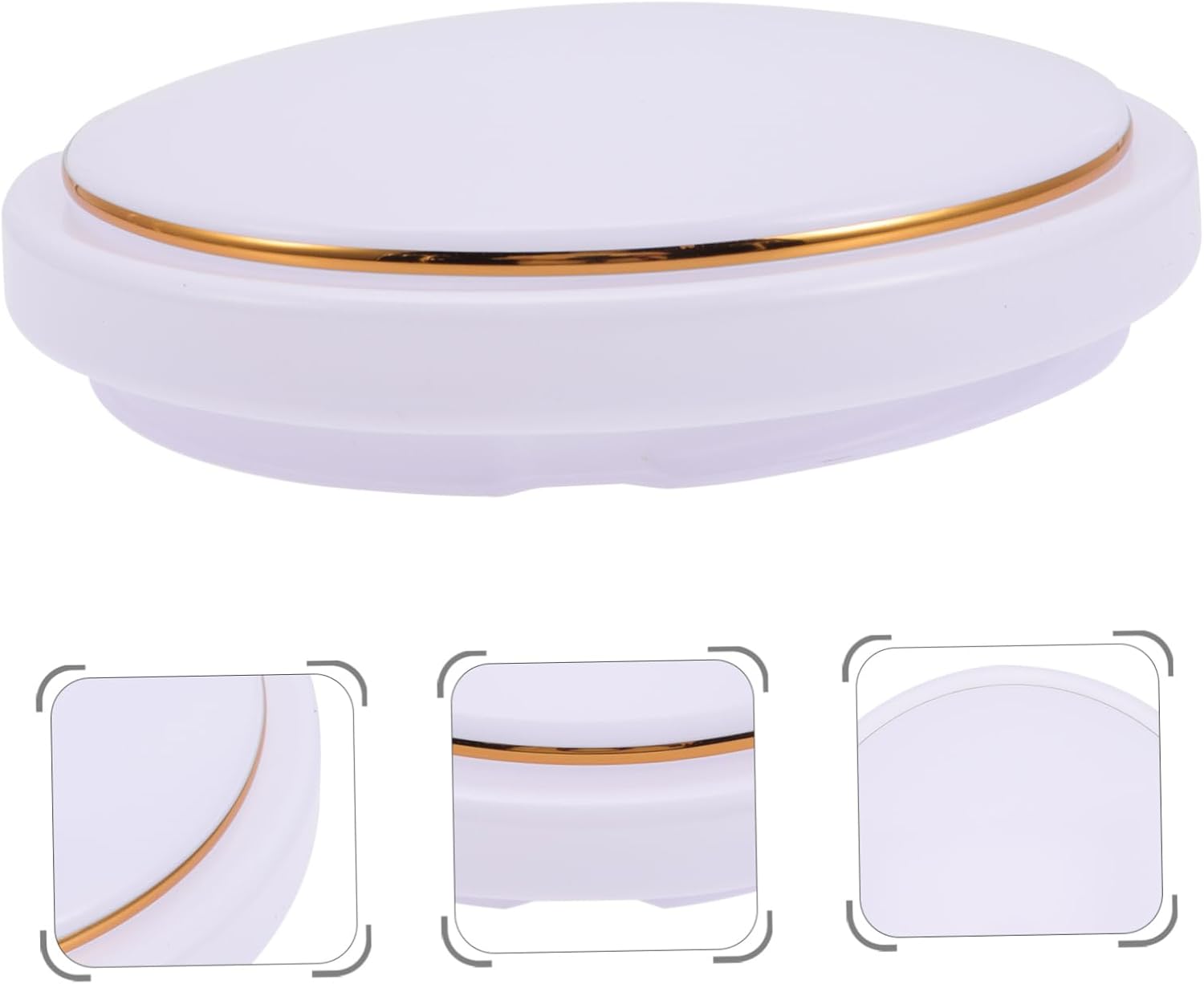 Modern Ceiling Light Shade Plastic Lamp Shades Ceiling Fan Globe Replacement for Indoor Light Cover