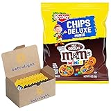Keebler M&M Mini Cookies, Chip Deluxe Mini Chocolate Cookies Individually Wrapped, 1.6 oz Pouch each – Pack of 10 | Every Order is Elegantly Packaged in a Signature BETRULIGHT Branded Box!