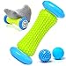 Produktbild Massageball Plantarfasziitis Fußmassagerolle - Massageball für Plantarfasziitis mit Massagerolle Schmerzlinderung bei der Durchblutung Massageball mit Plantarfasziitis (Blau)
