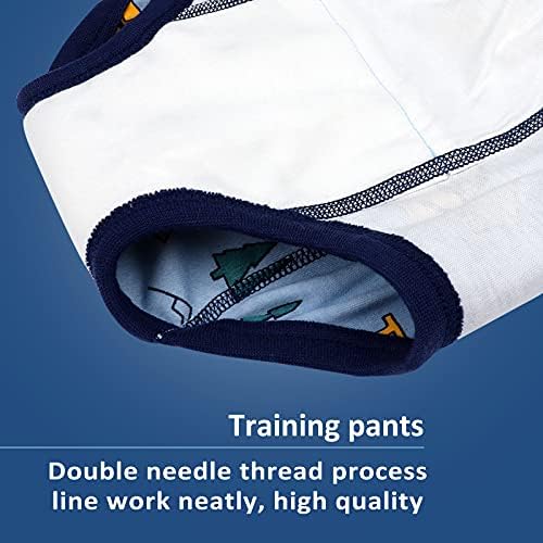MooMoo Baby Cotton Training Pants Strong Absorbent Toddler Potty Training Underwear for Baby Boy and Girls 5T - 5