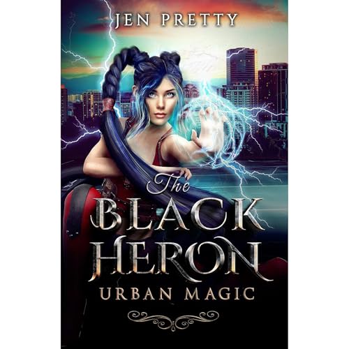 The Black Heron Audiolibro Por Jen Pretty arte de portada
