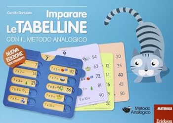 Paperback Imparare le tabelline con il metodo analogico. Con strumento [Italian] Book