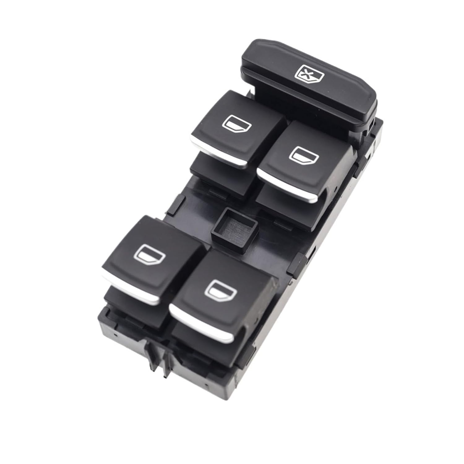 Chrome Driver Passenger Window Control Switch Button Fit for VW Golf 7 GTI MK7 Passat B7 OEM NO.5GG 959 857 5GG959857