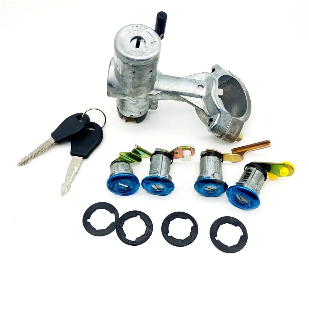 Zhjlut One Color Car Lock Cylinder 99810-50A00 Compatible With Nissan For Patrol Gq Y60 1988-1998 For Sentra B12 1986-Up Car Ignition Switch Lock Cylinder With Key