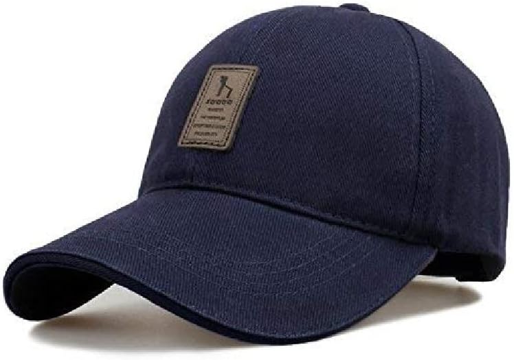 Long Visor Navy blue cap for men pack of 1