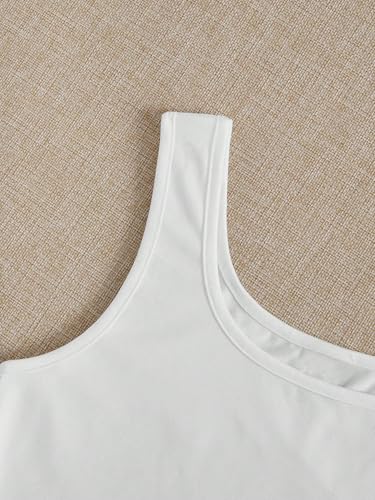 Image of Toochki Women's Knitted Sleeveless Solid Sqaure Neck Ribbed Tank & Crop Tops (Pack of 3)