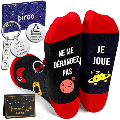 Chaussettes Drôles Homme Rigolote avec Porte-clés...