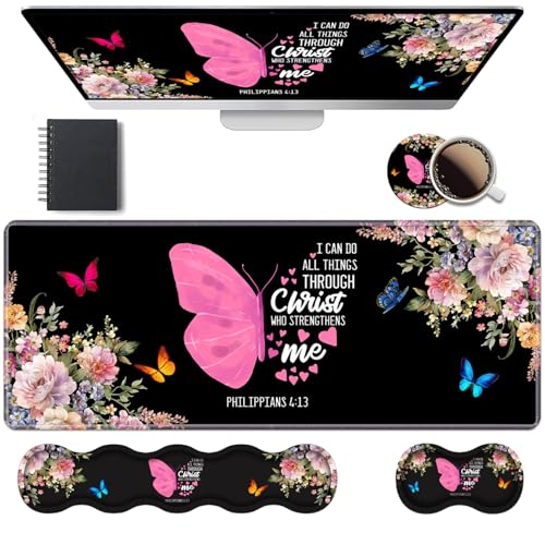 Ergonomic Keyboard Wrist Rest & Mouse Pad Wrist Rest Set, 31.5