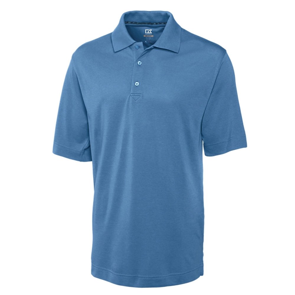 Cutter & Buck Men's Sea Blue Cb Drytec Championship Polo Shirt - Blue - Large