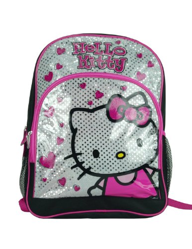 Hello Kitty Mochila grande de 16 pulgadas