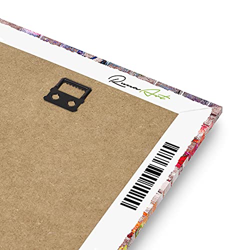 Runa Art Quadri Moderni Zebra Lavaggio Banksy 1