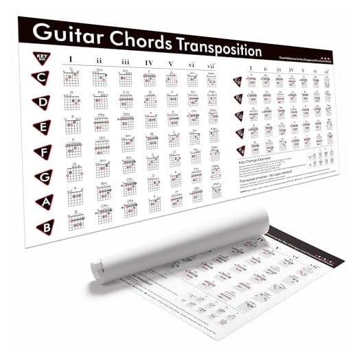 Póster de Acordes y Escalas de Guitarra, Acordes Importantes de Guitarra, Escalas de Guitarra, Círculo de Quintas, Diapasón de Guitarra, Progresiones de Acordes, Teoría de la Guitarra