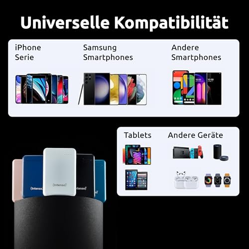 Intenso Powerbank Xs 5000 Caricabatterie Portatile 5000Mah Petrol - 4