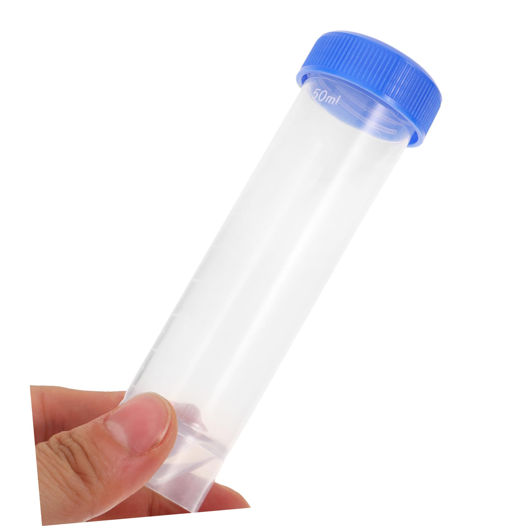 Sosoport Plastica Provette da Centrifuga con Scala e Tappi a Vite 50ml