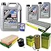 Produktbild QR-PARTS 69361761 Filter Set Inspektionspaket 7 Liter Liqui Moly Motoröl Top Tec 4600 5W-30 MANN-FILTER Innenraumfilter Kraftstofffilter Luftfilter Ölfilter