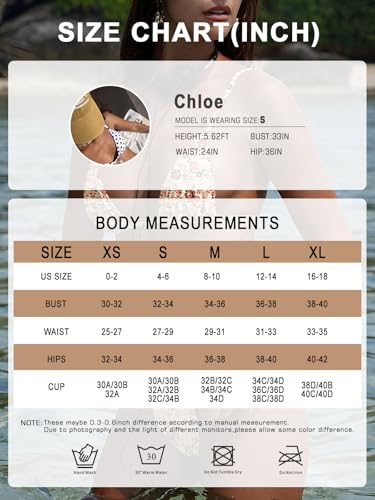 Image of OWICA Women's Sexy Triangle Bikini Sets Cheeky Thong Swimsuit Adjustable Spaghetti Straps Bathing Suit