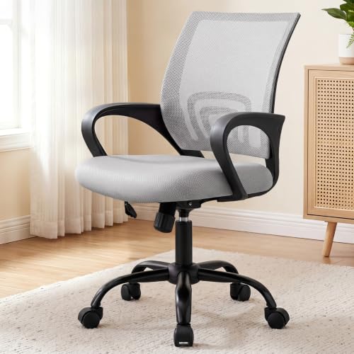 Image of DUMOS Ergonomic Home Office Chair, Executive Mesh Desk Chair